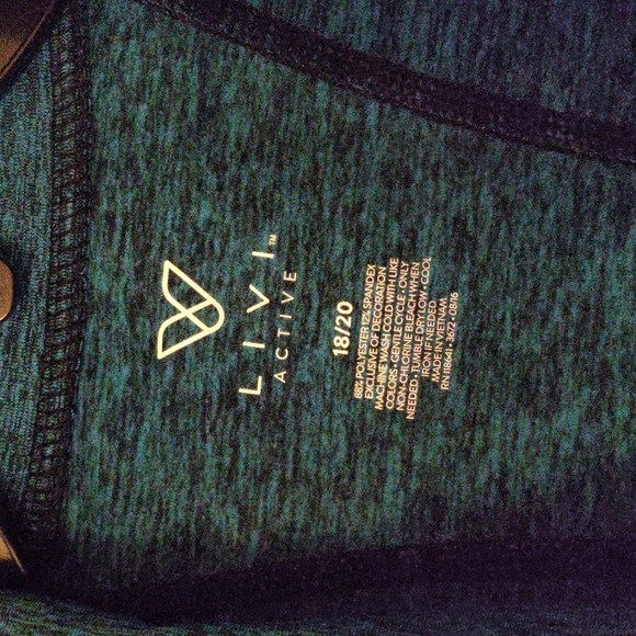 Plus size active zip up - Picture 2 of 3